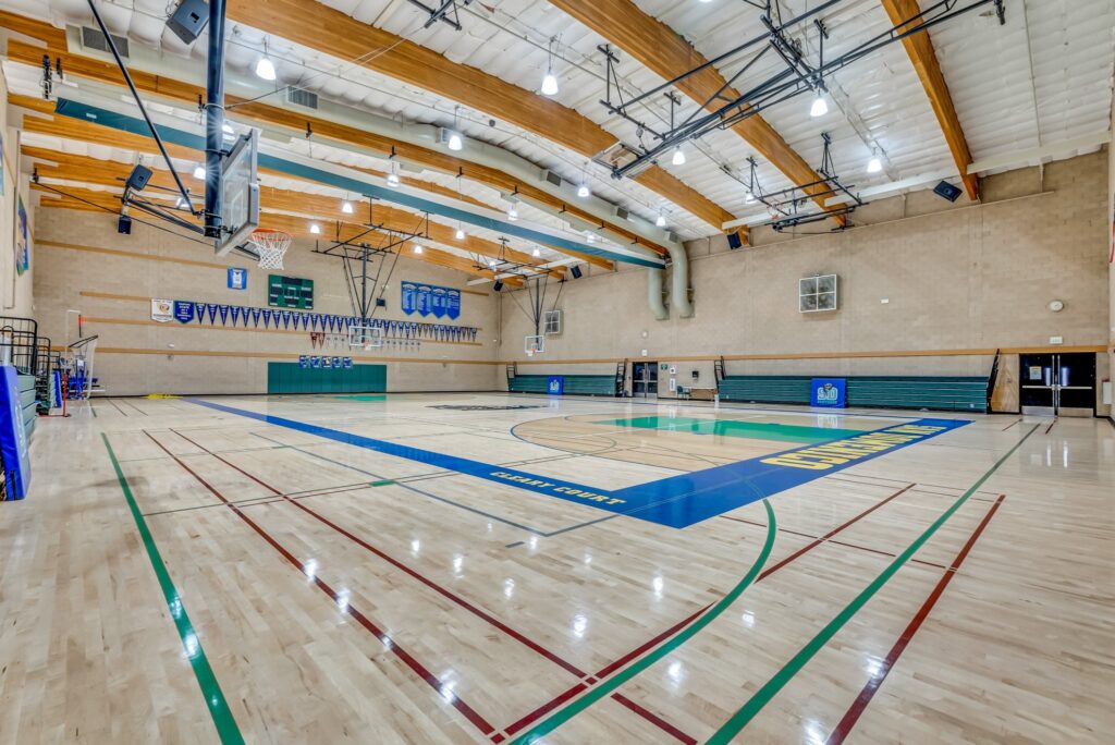 Indoor Basketball Gymnasium